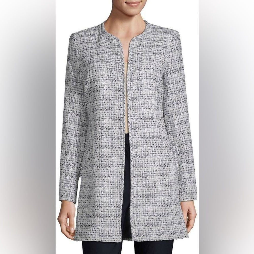 KARL LAGERFIELD Tweed Coat Blazer- size XS